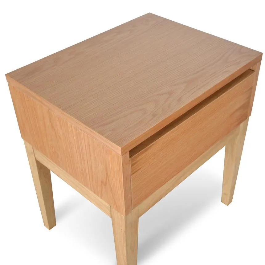 Bedside Table - Natural Oak