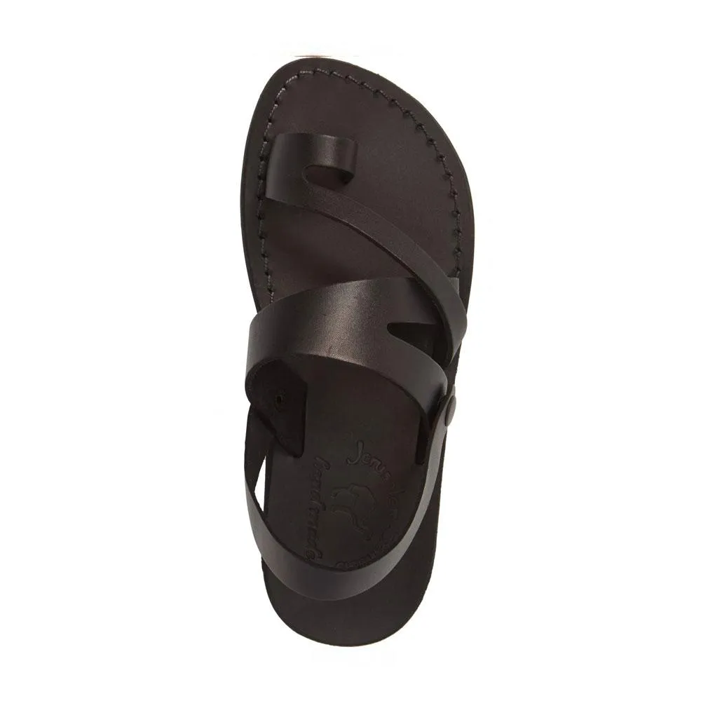 Benjamin - Leather Slingback Sandal | Black