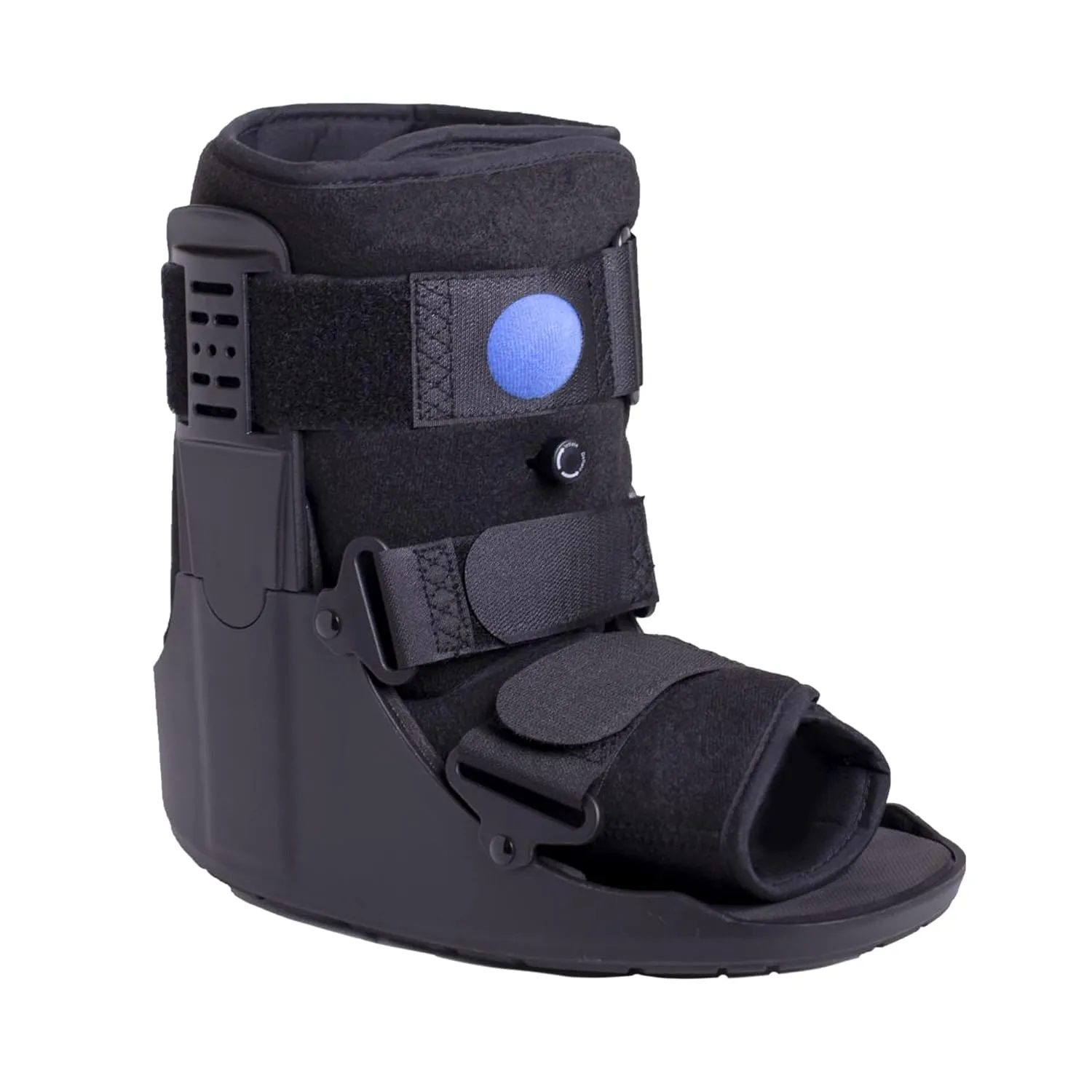 Brace Direct Short Air CAM Walker Fracture Boot  Low-Profile Medical Walking Boot with Air Pump for Foot & Ankle Fractures, Sprains & Post-Op Recovery Large (US Shoe Men 10.5-13 / Women