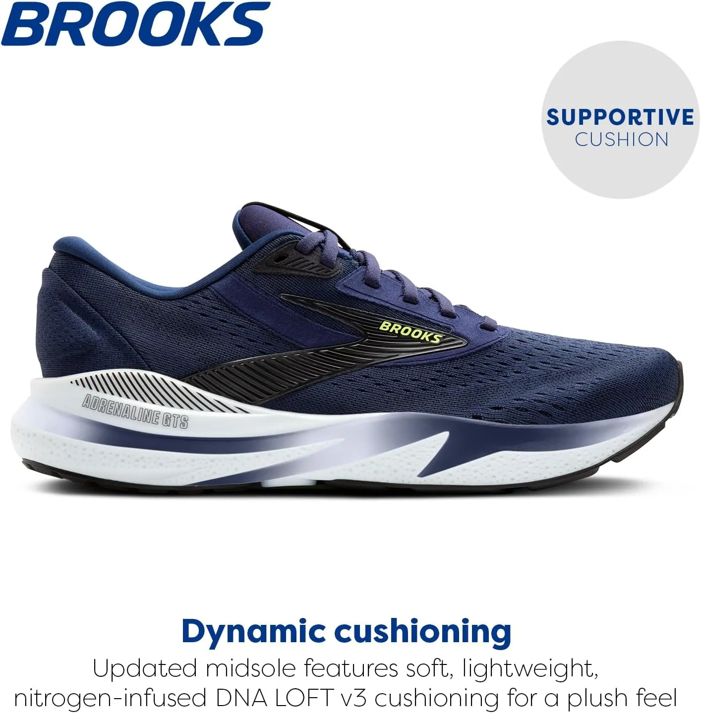 Brooks Men??s Adrenaline GTS 24 Supportive Running Shoe