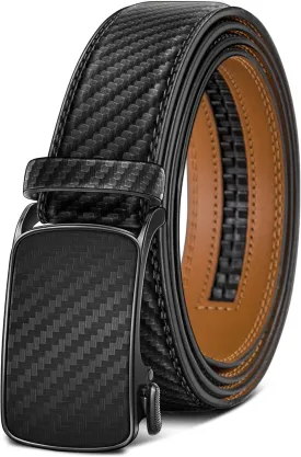 BULLIANT Men's Ratchet Belt Nontrimmable-Click Belt Adjustable for Men Gift Lightweight 1 3/8"