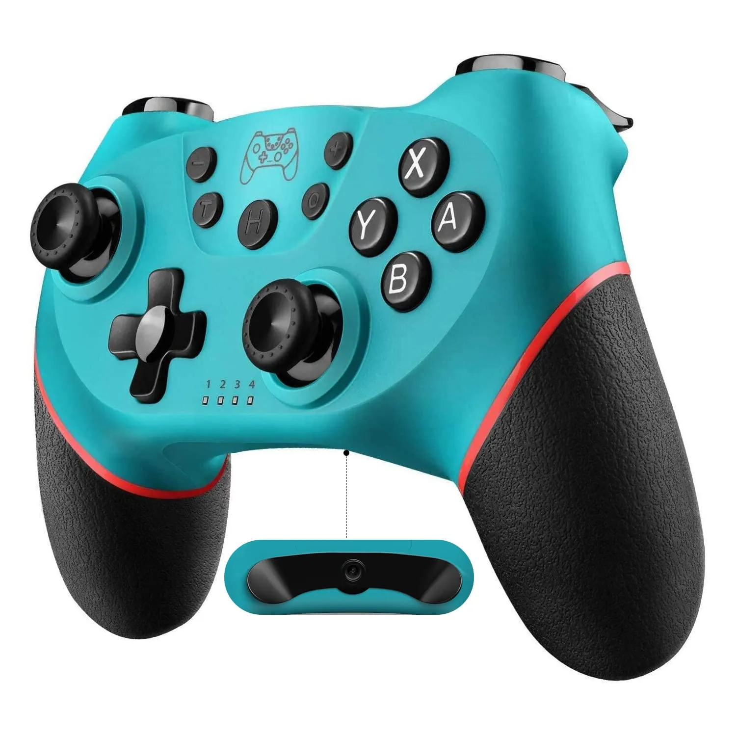 Controller for Switch, Wireless Pro Controller for Switch/Switch Lite/Switch OLED, Remote Gamepad with Joystick, Adjustable Turbo Vibration with Programmable Function