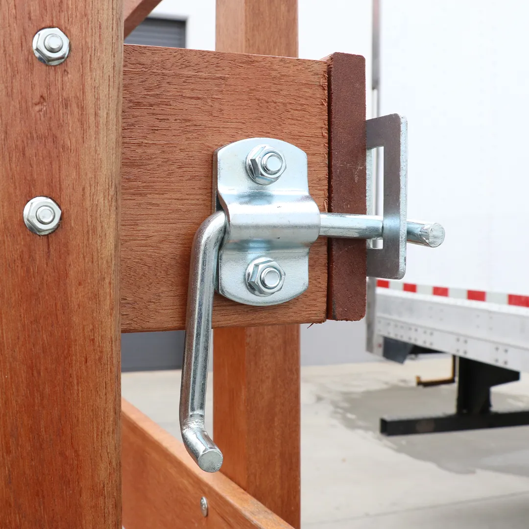 Corner Security Latch Set - Build Sturdy Fencing for Your Truck (2 Sets of 4 Pieces Each)