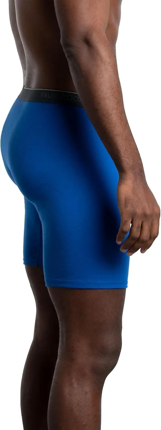 Fruit of the Loom Men's Coolzone Boxer Briefs, Moisture Wicking & Breathable, Assorted Color Multipacks