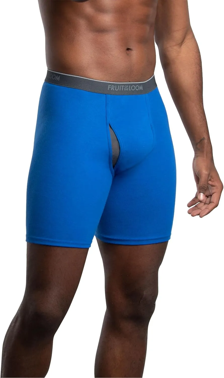 Fruit of the Loom Men's Coolzone Boxer Briefs, Moisture Wicking & Breathable, Assorted Color Multipacks