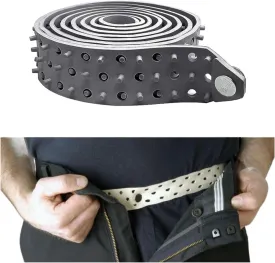 Hero's Pride Shirt Tailor Rubber Belt - Adjustable Shirt Stays for Men - Non-Slip Shirt Keepers For Law Enforcement
