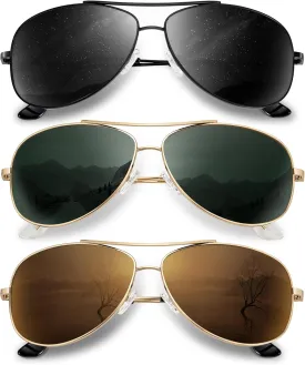 KALIYADI Polarized Aviator-Sunglasses-for-Men Women Mens-Sunglasses: Lightweight Polit Sun Glasses Upgraded UV400 for Driving