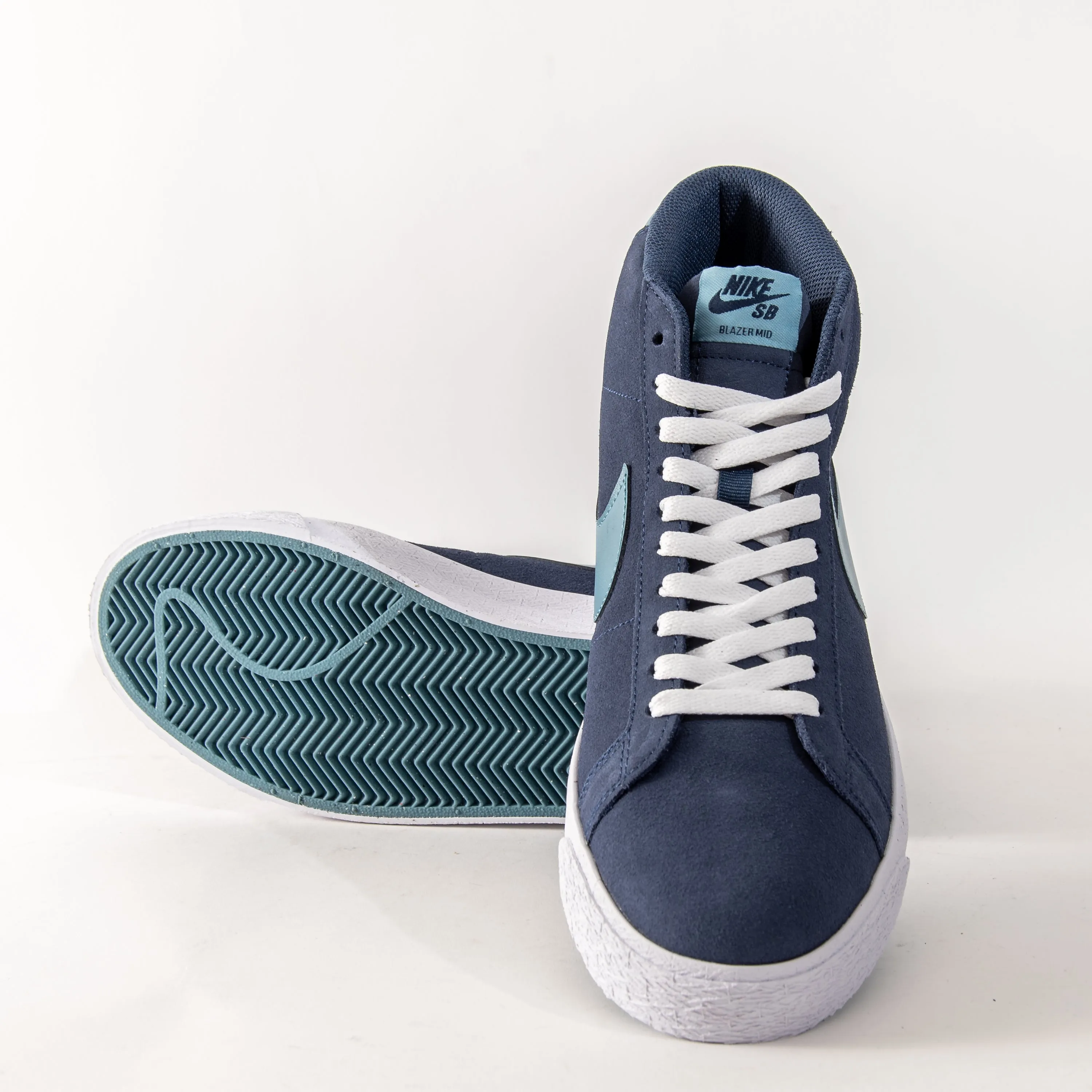 Nike SB - Zoom Blazer Mid (Navy/Aqua) *SALE