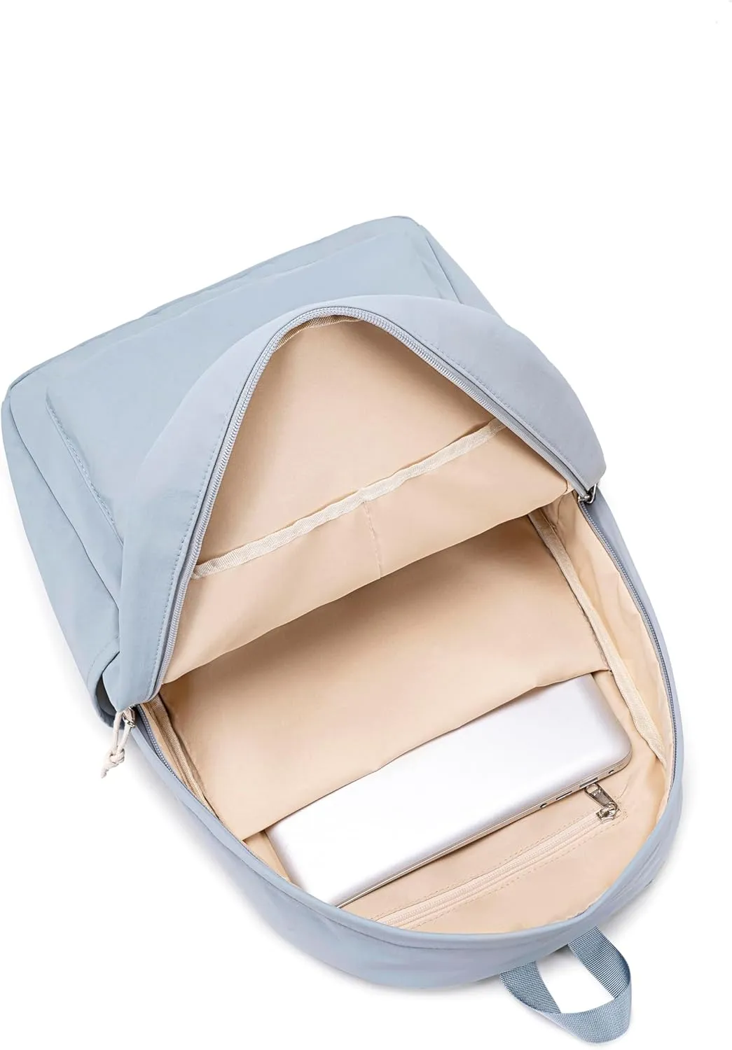 School Backpack for Teen Girls Women Laptop Backpack College Bookbags Middle School Travel Work Commuter Back Pack